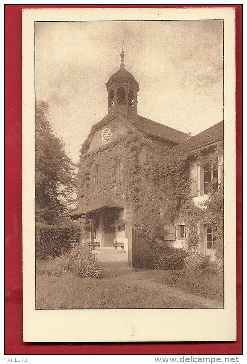 DCO-20  Temple De Satigny, Sepia. Non Circulé. - Satigny