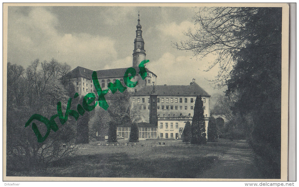 AK: Schloss Weesenstein, Blick Vom Schlosspark, Um 1930 - Weesenstein A. D. Müglitz