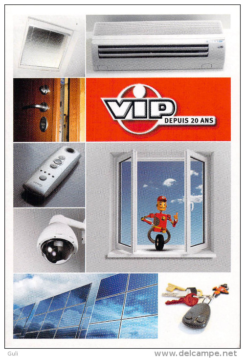 PUB Publicité  VIP Depuis 20 Ans Castelnau Le Lez /Montpellier (Serrurerie Métallerie Menuiserie Calendrier  2010) - Publicité