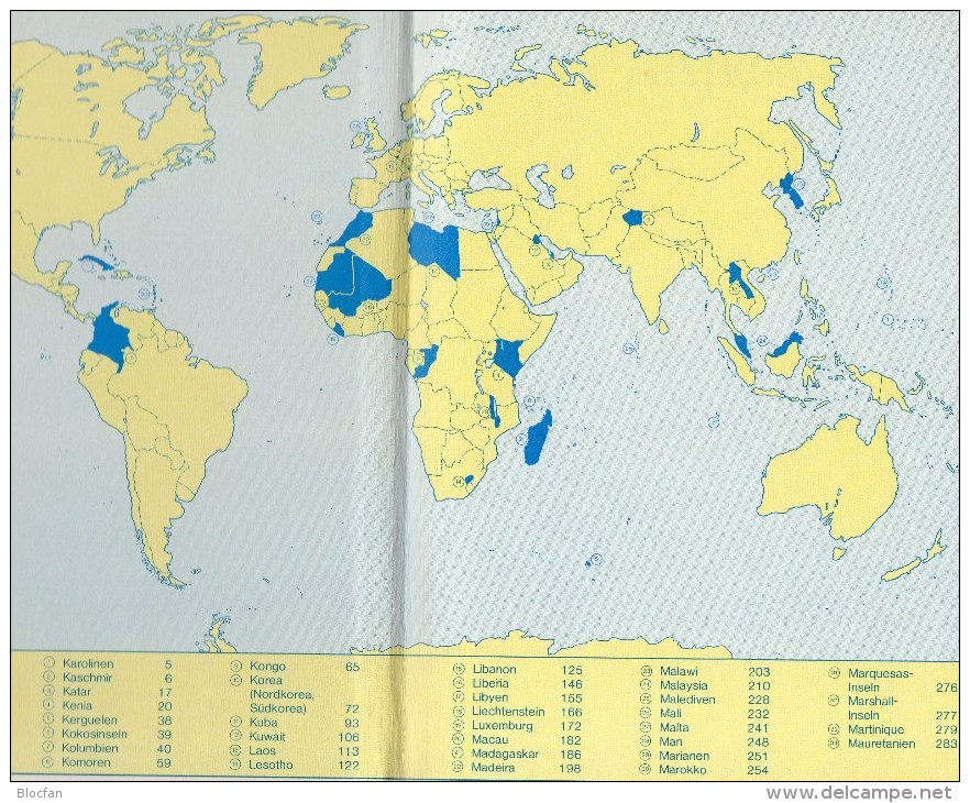 Band 6 Karolinen-Mauretanien 1976 Antiquarisch 12€ Länderlexikon Kongo Korea Laos Macao Mali Lexika Country Of The World - Africa