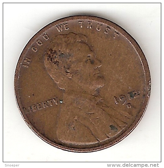 *usa 1 Cent 1913  Km 132  Vf - 1909-1958: Lincoln, Wheat Ears Reverse