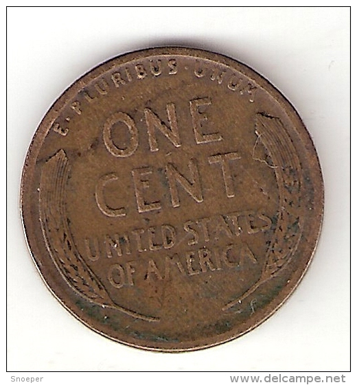 *usa 1 Cent 1913  Km 132  Vf - 1909-1958: Lincoln, Wheat Ears Reverse