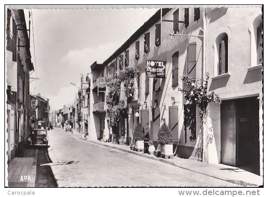 Carte 1950 MONTREDON LABESSONNIE / LA GRANDE RUE - Montredon Labessonie