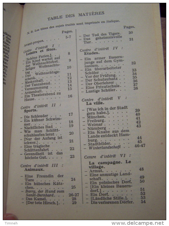 LA LANGUE ALLEMANDE AU BACCALEUREAT L. JUHLIN 1957 édition DELAGRAVE - Schulbücher