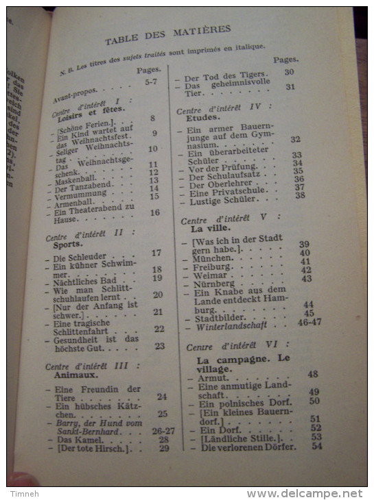 LA LANGUE ALLEMANDE AU BACCALEUREAT L. JUHLIN 1957 édition DELAGRAVE - Schoolboeken