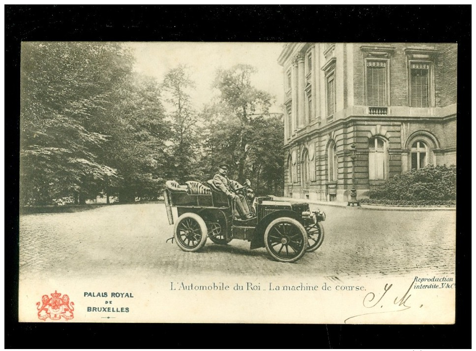 Voiture  Auto  Automobile  : Bruxelles : Automobile Du Roi - Autres & Non Classés