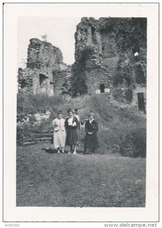 1 Photo Amateur Belgique Ruines De Franchimont  - Aout 1938 - Photographie Ancienne - No CPA - Theux