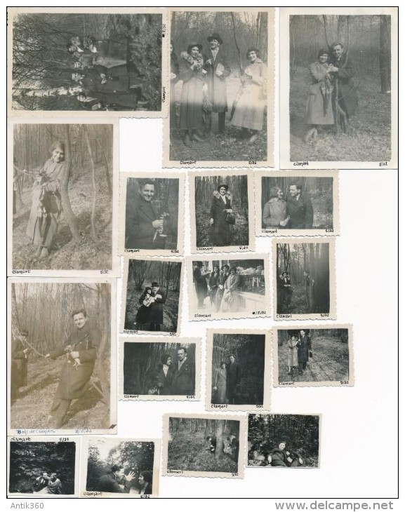 Lot De 18 Photos Amateur Clamart - Mai 1932 - Photographie Ancienne - No CPA - Clamart