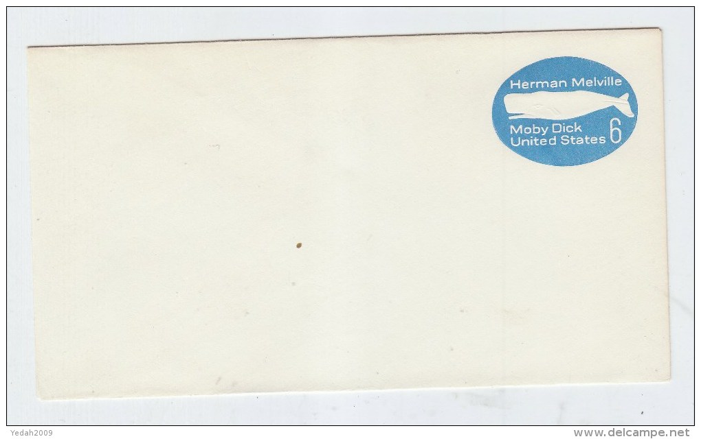 USA MOBY DICK WHALES MINT ENVELOPE - Baleines