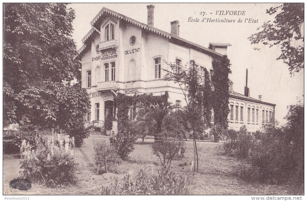 VILVOORDE / VILVORDE : école D'Horticulture De L'état - Vilvoorde