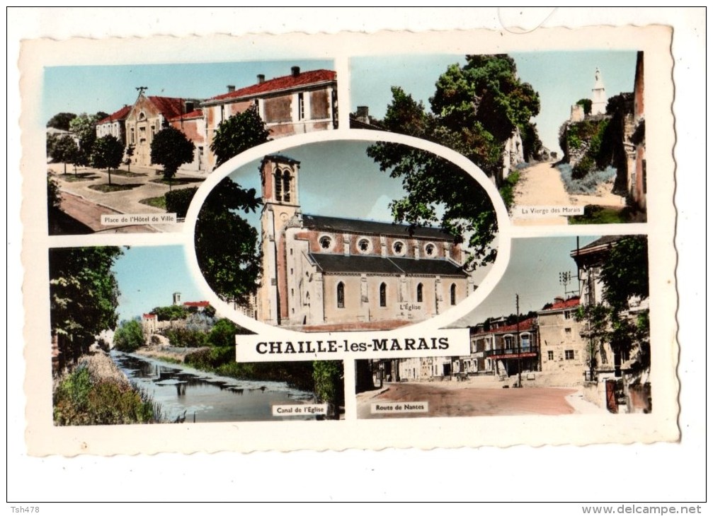 85-----CHAILLE LES MARAIS--multivues--voir 2 Scans - Chaille Les Marais