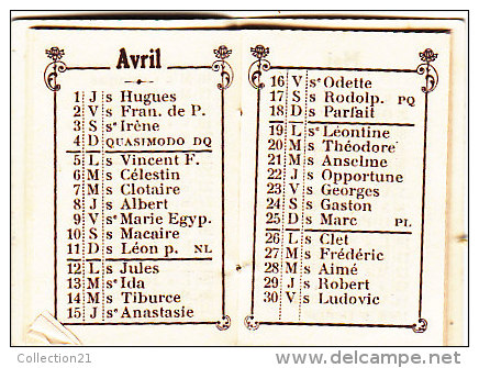 CALENDRIER ... 1937 ... PUBLICITE LE PETIT POUCET A ST DIZIER - Petit Format : 1921-40