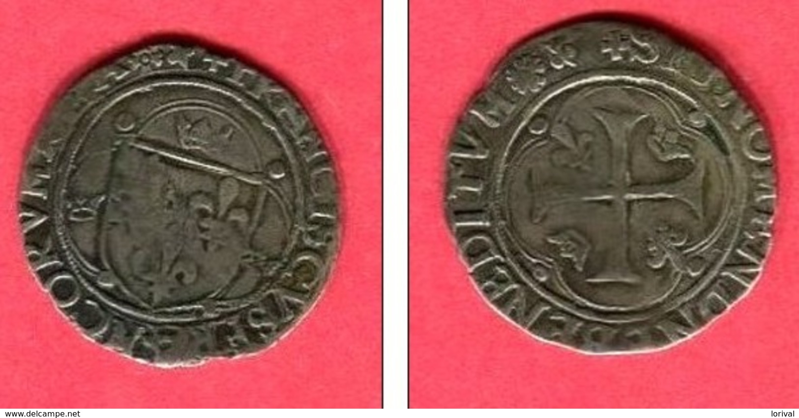 DOUZAIN AUX CORONNELLES  GRENOBLE  ( CI 1157) TB 90 - 1515-1547 Franz I. Der Ritterkönig