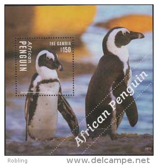 Gambia.2014, Penguins, Antarctic, MNH 20175 - Pinguïns & Vetganzen