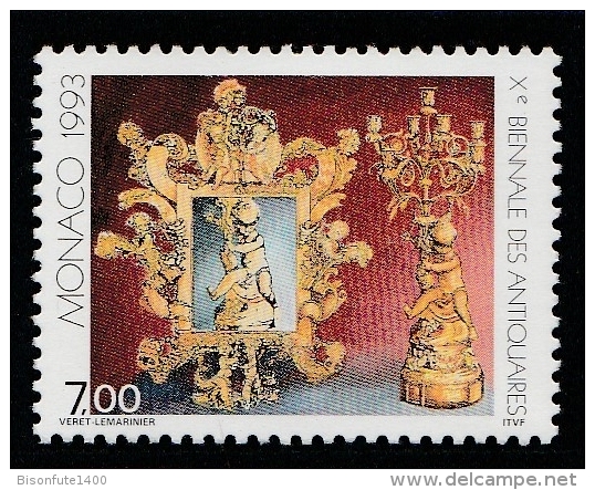 Monaco 1993 - "Xème Biennale Des Antiquaires ..."  - Timbres Yvert & Tellier N° 1874. - Unused Stamps