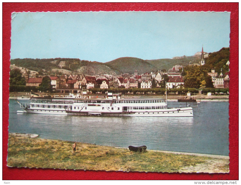 AUTRICHE - LINZ - AM RHEIN - " AN BORD MOTORSCHIFF " - Linz