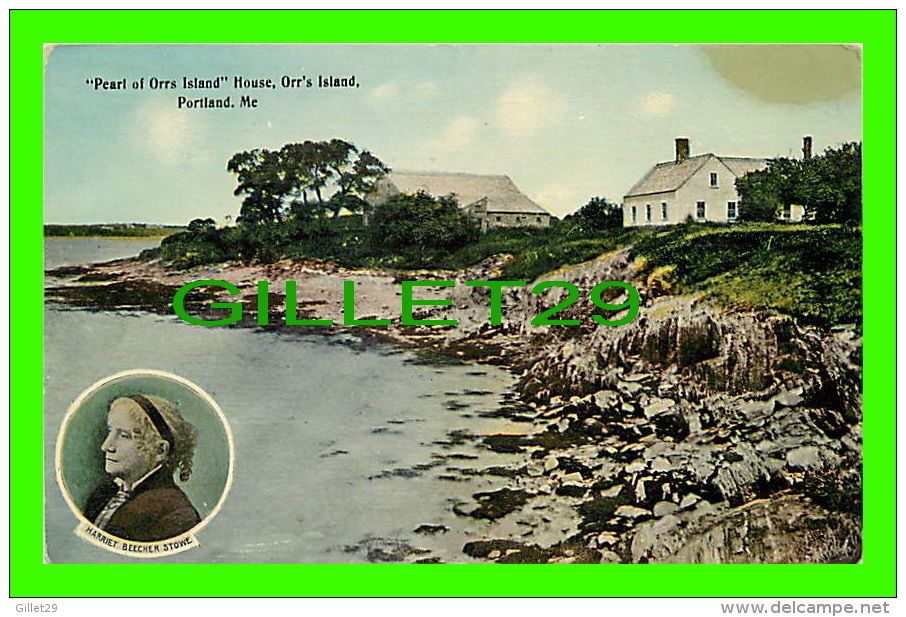 PORTLAND, ME - PEARL OF ORRS ISLAND HOUSE, ORR'S ISLAND - UNCO - - Portland