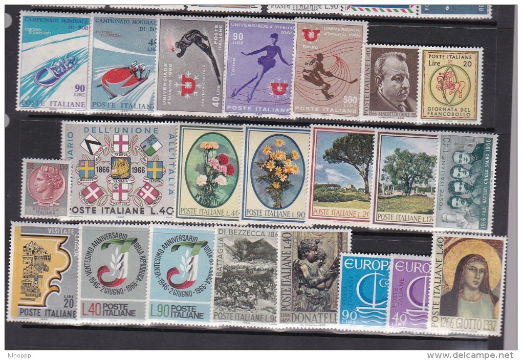 Italy 1966 22 Stamps MNH - 1961-70: Neufs