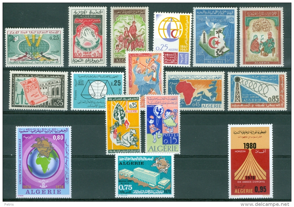 Algeria Lot Of 16 Stamps MNH** - Lot. 3353 - Algérie (1962-...)