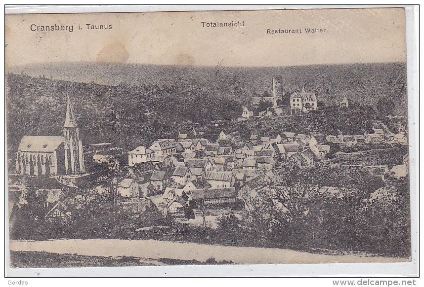 Germany - Cransberg Im Taunus - Totalansicht - Taunus