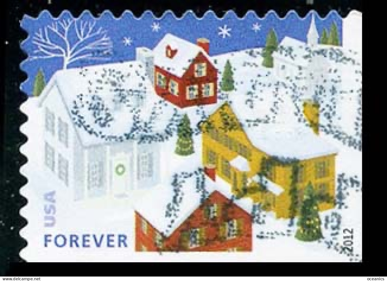 Etats-Unis / United States (Scott No.4715 - Noël / 2012 / Christmas) (o) P3 - Gebraucht