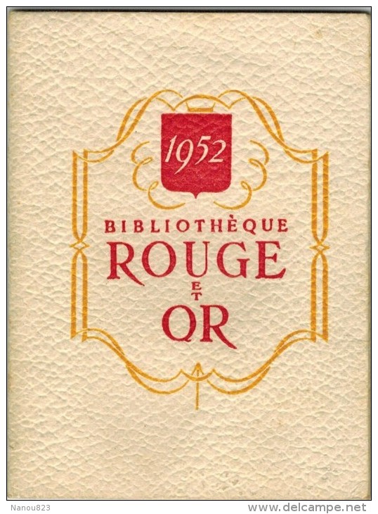 Bibliothèque Rouge Et Or CALENDRIER ILLUSTRE DELAUNAY FABLE CONTES Mille Et Une Nuit Seiglière Helgvor Momie St Antoine - Petit Format : 1941-60