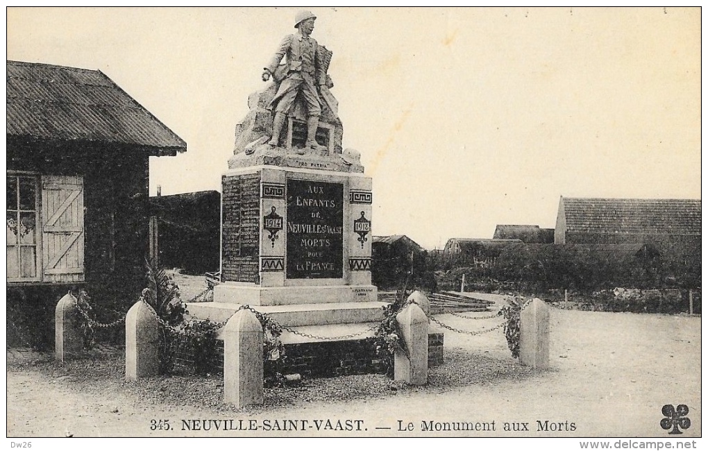 Neuville-Saint-Vaast - Le Monument Aux Morts - Carte MTIL - Monumentos A Los Caídos