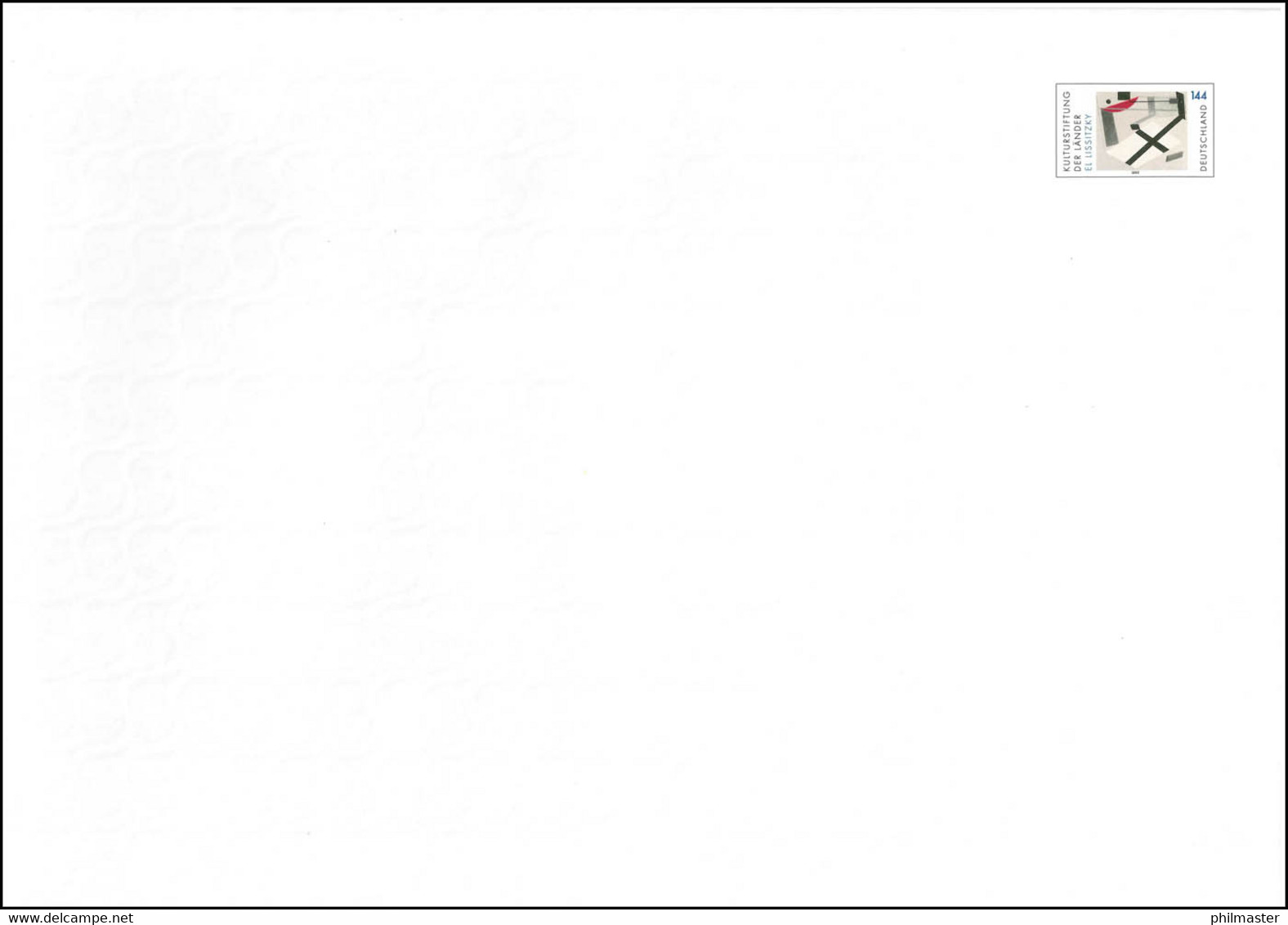 USo 50 El Lissitzki, 100141, ** - Briefomslagen - Ongebruikt