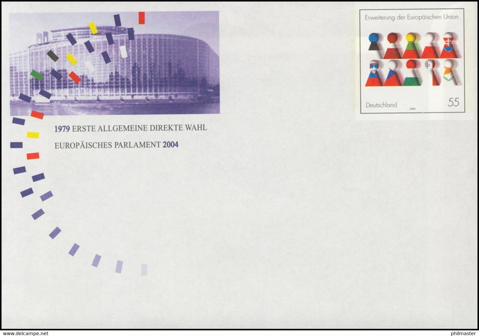 USo 75 Europawahl 2004 Und Europäische Union, ** - Briefomslagen - Ongebruikt