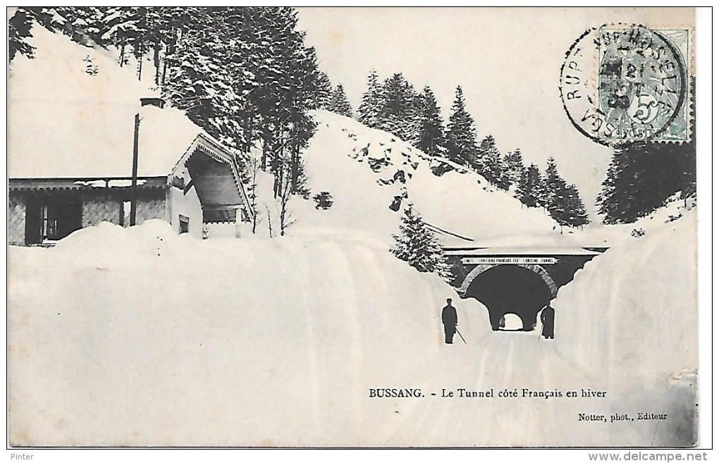 BUSSANG - Le Tunnel Côté Français En Hiver - Bussang