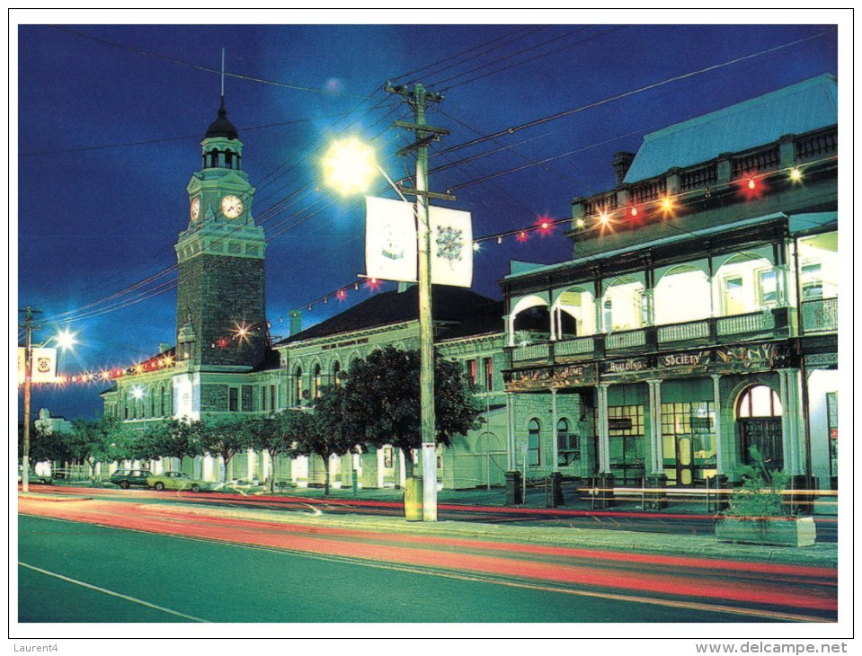 (5999) Australia - WA - Kalgoorlie Post Office At Night - Kalgoorlie / Coolgardie