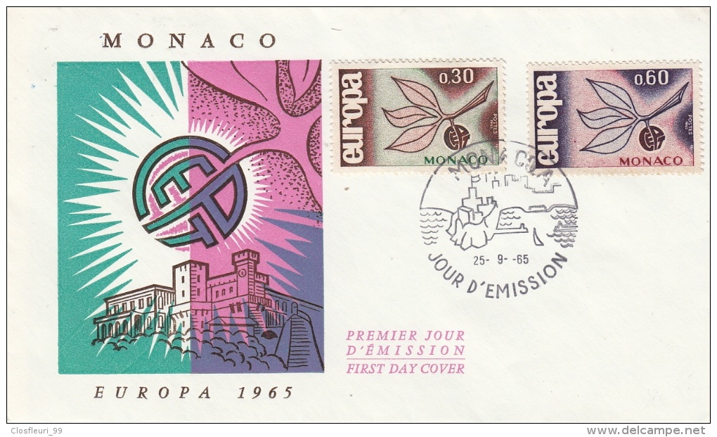 Collection de 19 lettres Europa FDC de 1956 à 1966 + 4 cadeaux Europa. cote env. 120 €