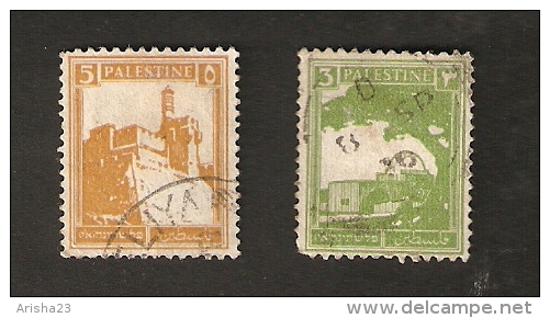 R16-2-4. Palestine Set Of 2 - 1927 - Palestine