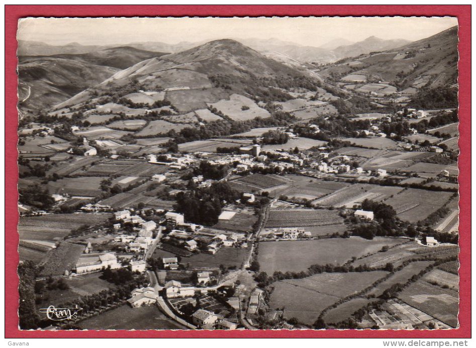 64 ASCAIN - Vue Générale Aérienne Vers L'Espagne - Ascain