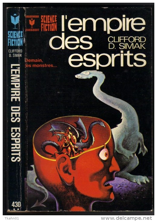 MARABOUT  S-F N °  430  " L'EMPIRE DES ESPRITS  "  SIMAK - Marabout SF