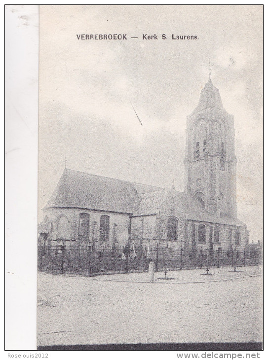 VERREBROEK / VERREBROECK : Kerk S. Laurens - Beveren-Waas