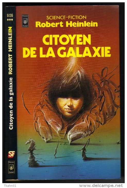 PRESSES-POCKET N° 5136 " CITOYEN DE LA GALAXIE   " HEINLEIN  DE 1982 - Presses Pocket