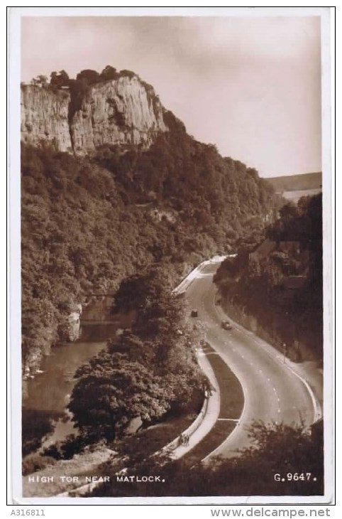 Carte Photo HEIGH NEAR MATLOCK - Autres & Non Classés