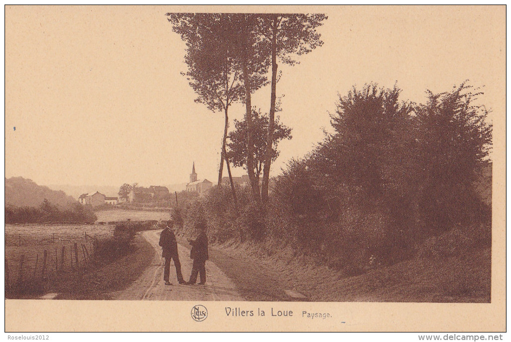 VILLERS-LA-LOUE : Paysage - Meix-devant-Virton