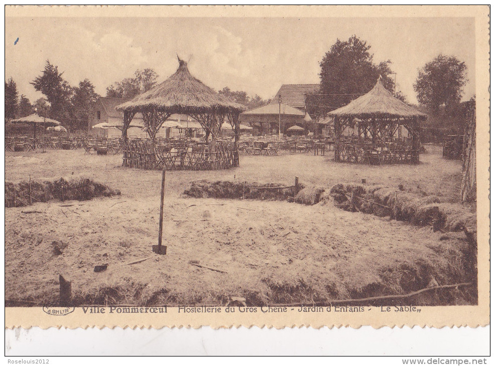 VILLE-POMMEROEUL : Hostellerie Du Gros Chêne - Jardin D'enfants "le Sable" - Bernissart