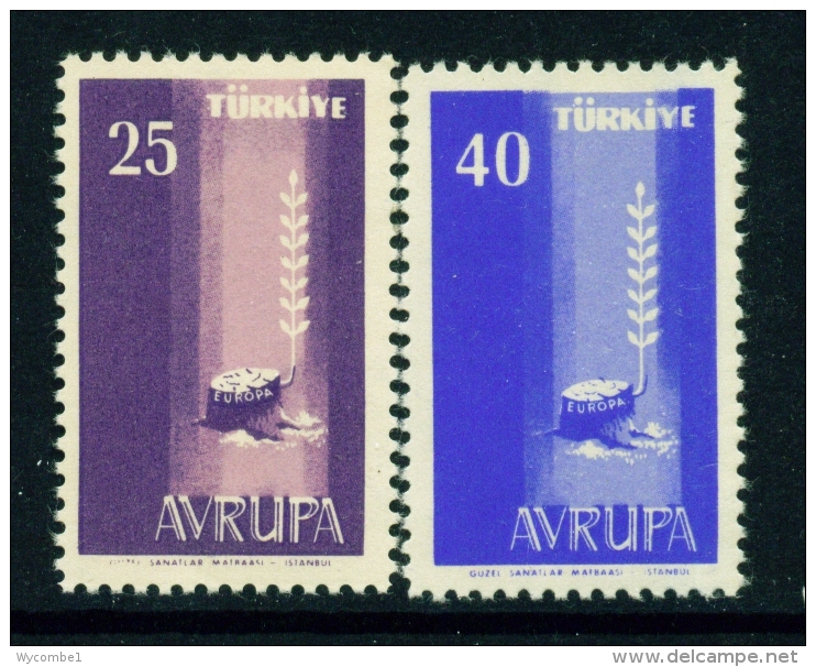 TURKEY  -  1958  Europa  Mounted/Hinged Mint - Nuovi
