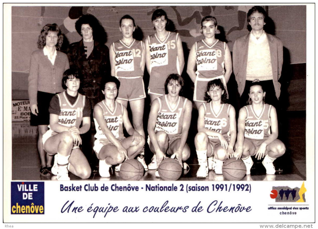 SPORTS - BASKET - Equipe Du Club De Chenôve - Basketball