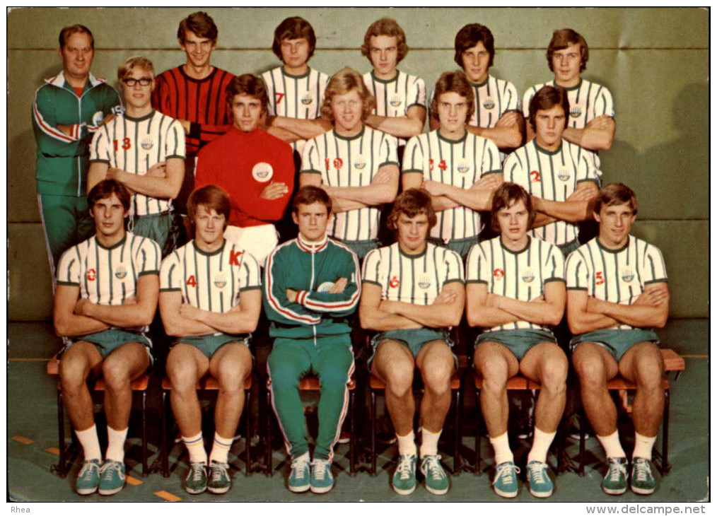 SPORTS - BASKET - Equipe Suédoise - 1971 - SUEDE - Basketball