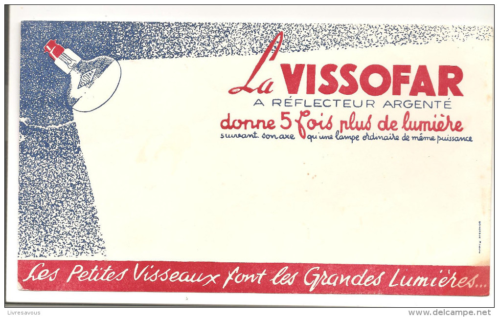 Buvard La Vissofar à Réflecteur Argenté Donne 5 Fois Plus De Lumière Les Petites Visseaux Font Les Grandes Lumières - Elettricità & Gas