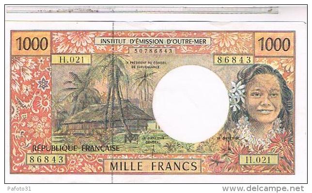 BILLET  1000 FRANCS INSTITUT D EMISSION D OUTRE MER     BIL 02 - French Pacific Territories (1992-...)