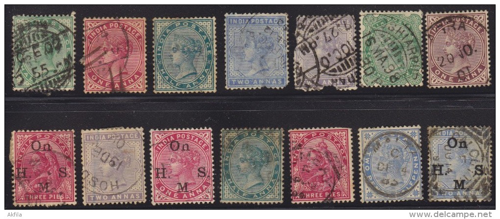 India, Old Stamp Accumulation - Autres & Non Classés