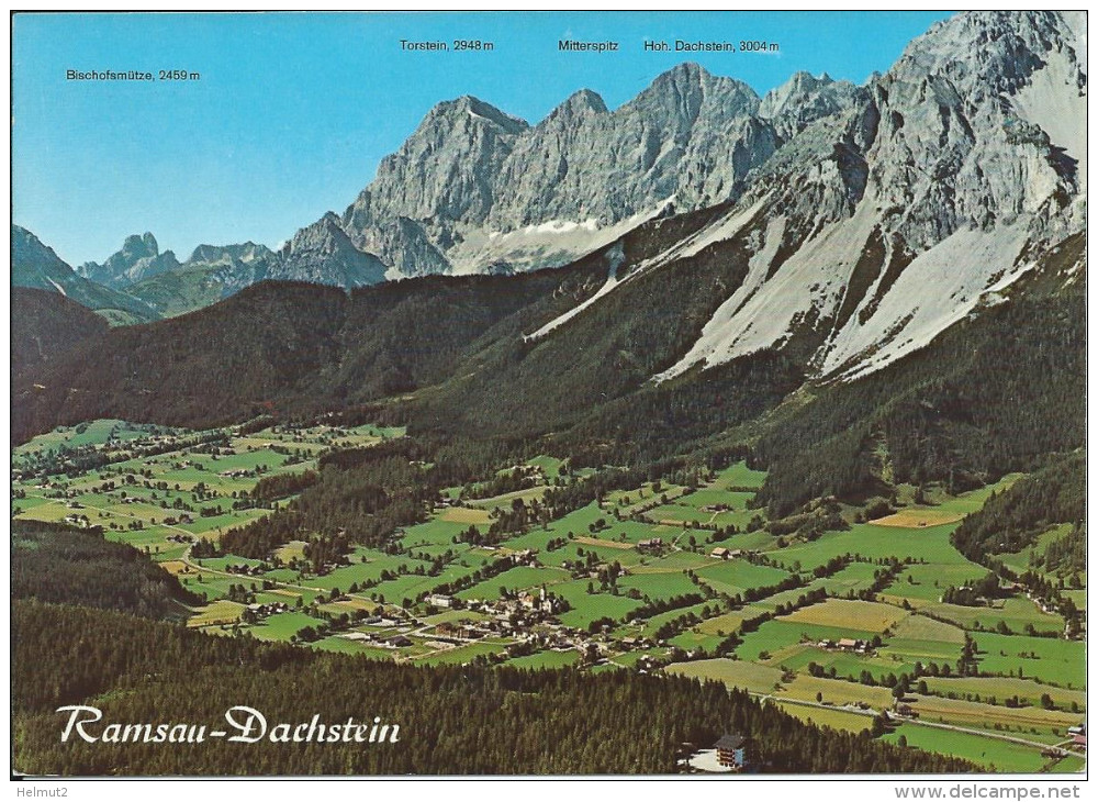 RAMSAU AM DACHSTEIN (Autriche Stytie) Hochplateau - Steiermark - Vue Générale (voir Détails 2scan) MEE448 - Ramsau Am Dachstein