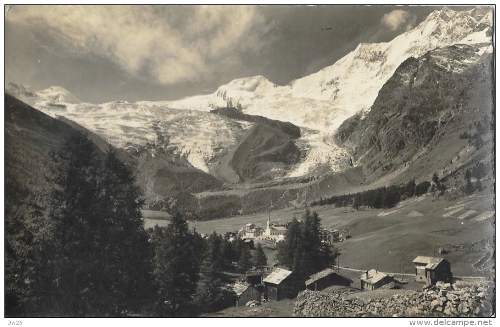 Saas-Fee - Allalin Alphubel Taschhorn Dom - Täsch