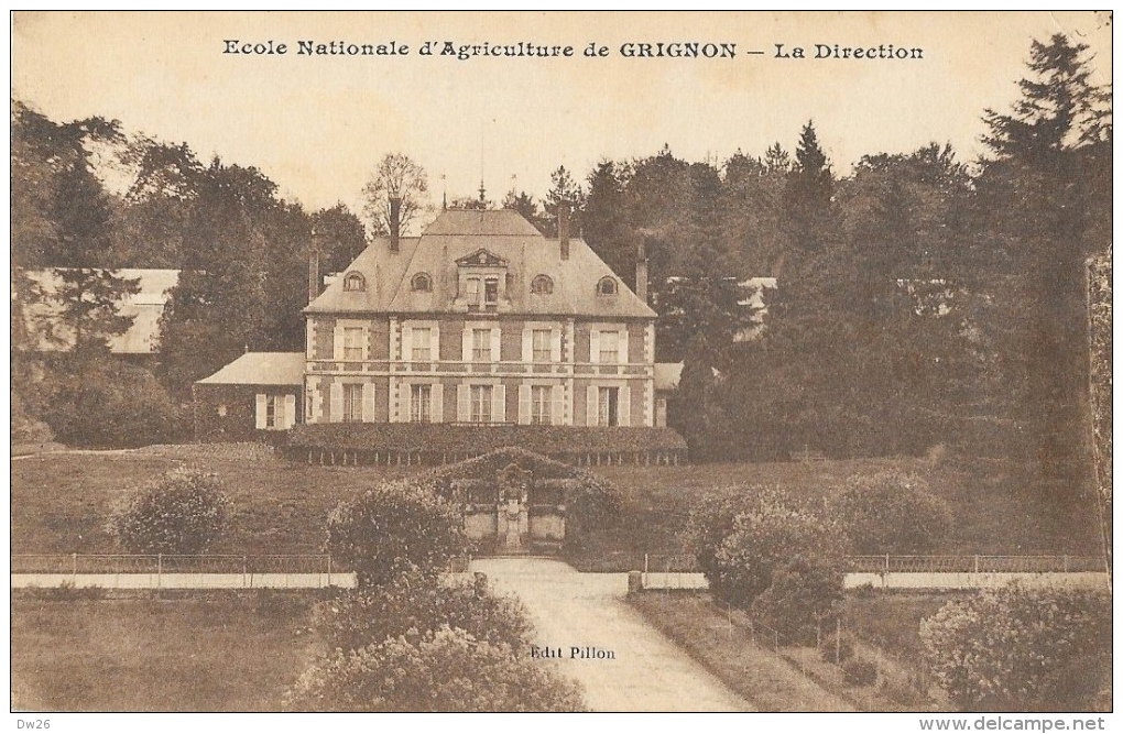 Ecole Nationale D'Agriculture De Grignon - La Direction - Edition Pillon - Carte Non Circulée - Ecoles