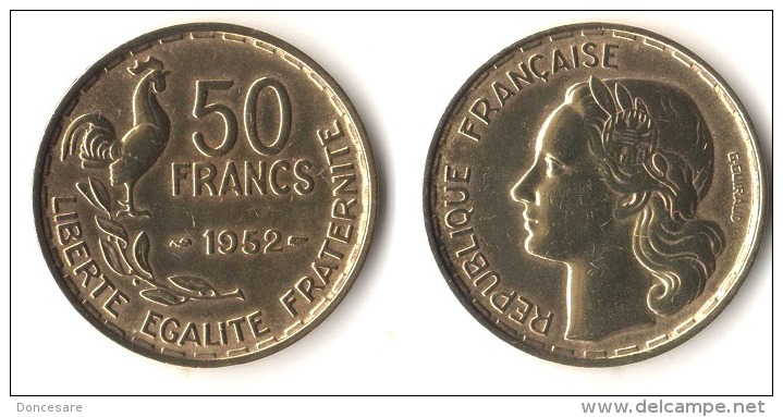 ** 50 FRANCS GUIRAUD 1952  En TTB **A80** - 50 Francs